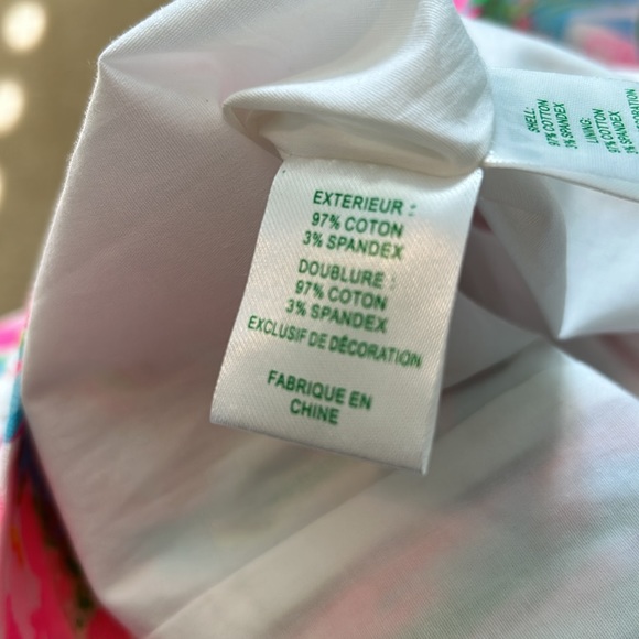 Lilly Pulitzer Vena Stretch Shift Dress size 0 NWT - Picture 6 of 6